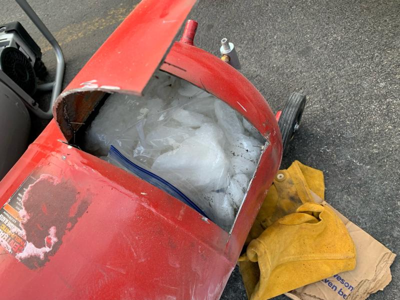 Methamphetamine Concealed in Air Canisters 