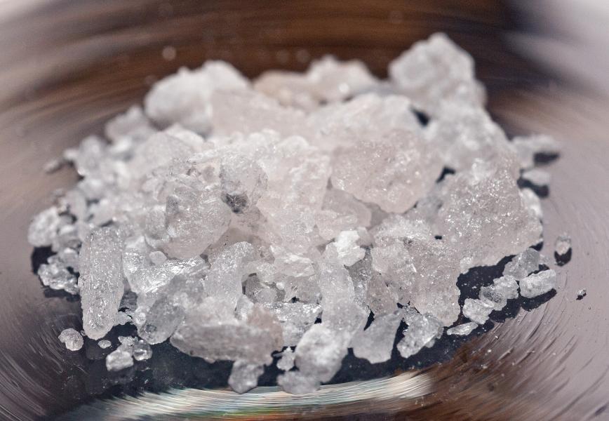 DEA Stock photo of Methamphetamine