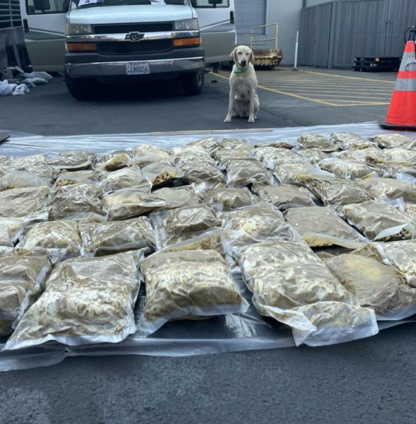Meth seized from an RV with help of drug dog