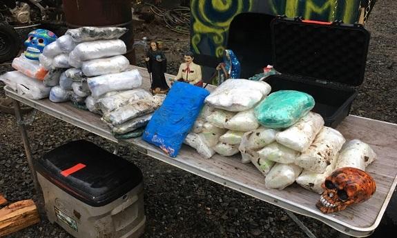 Drugs seized on Arlington property