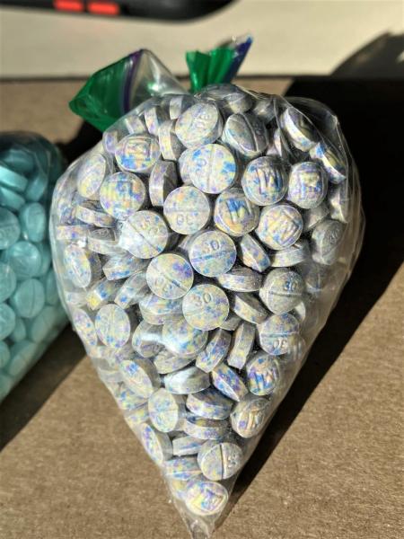 Speckled Fentanyl Pills