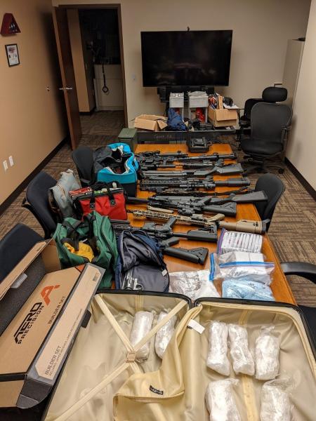 Guns seized