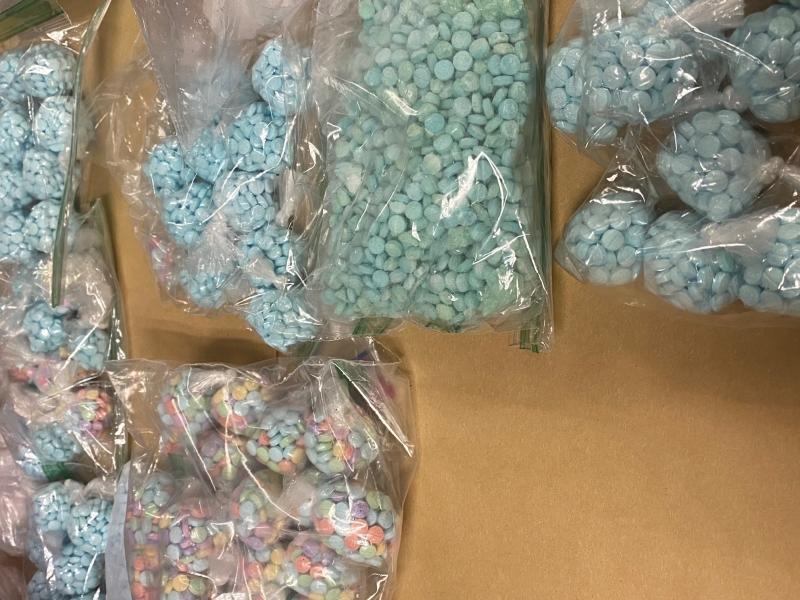 Seized Fentanyl-Laced Pills in Rural Eastern Washington