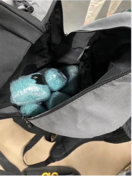 Seized fentanyl pills