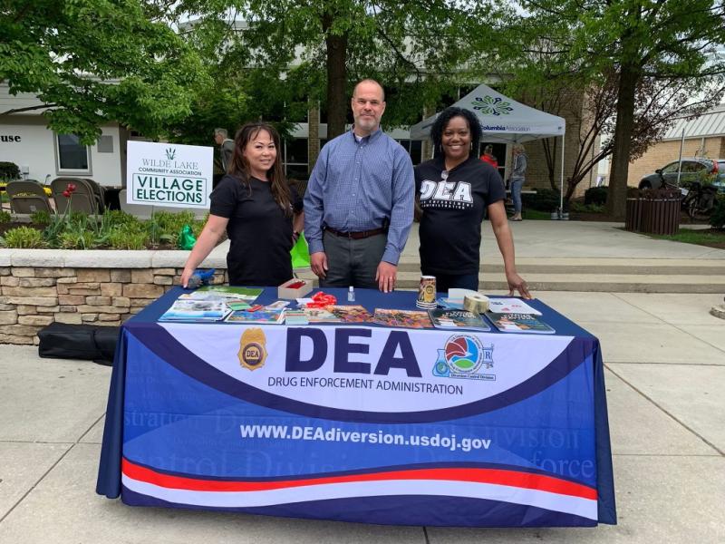 DEA Team in Collection Site- Maryland