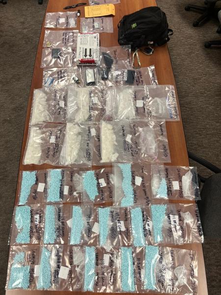 Fentanyl Pills and Methamphetamine