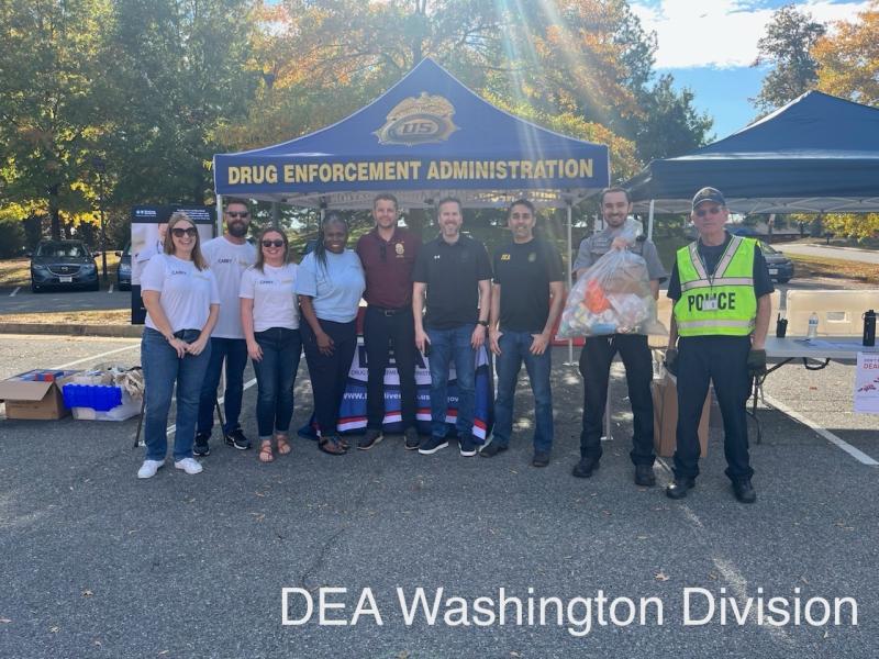 DEA Washington Division at collection site