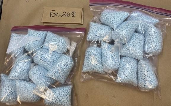 Seized fentanyl
