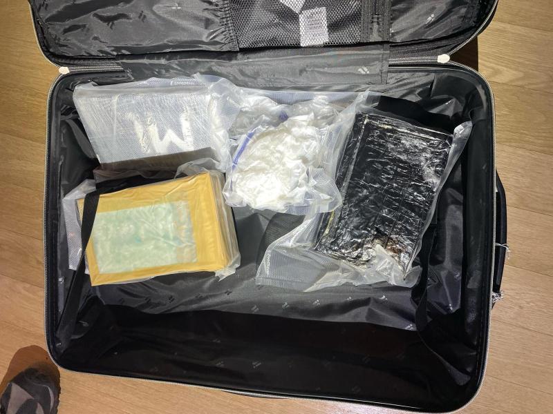 Drugs recovered in luggage
