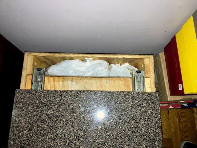 Concealed compartment in nightstand
