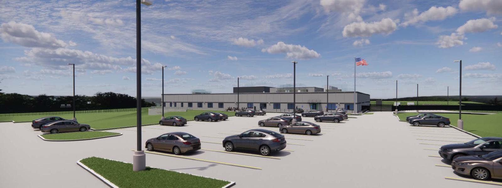 New Laboratory in New Hampshire building renderings