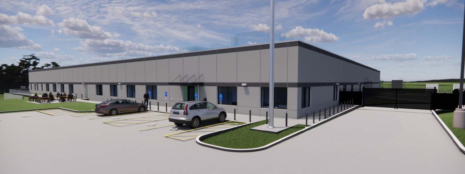 New Laboratory in New Hampshire building renderings