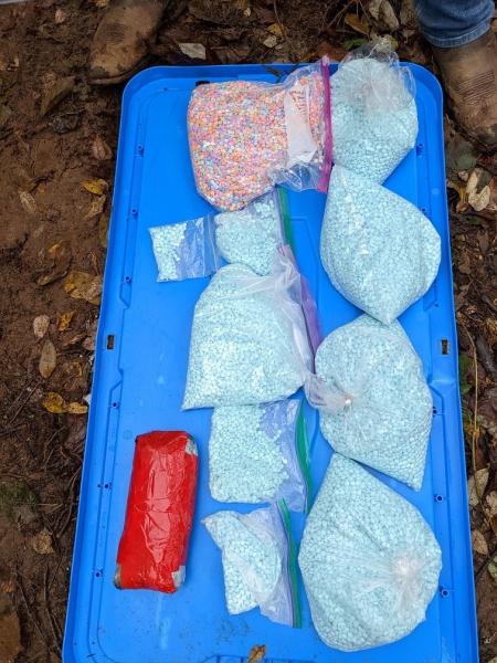 Drugs seized during investigation.