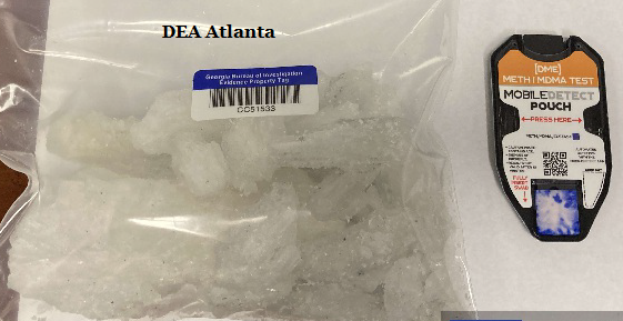 Methamphetamine purchased from Vinson