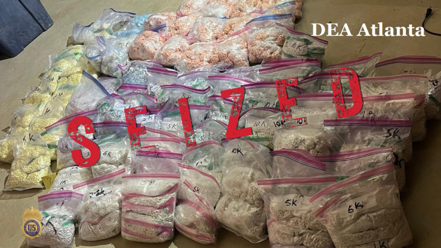 Pills containing fentanyl