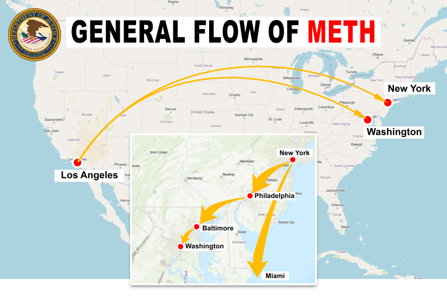 DEA-OP-Liquid Ice- General Flow of Meth