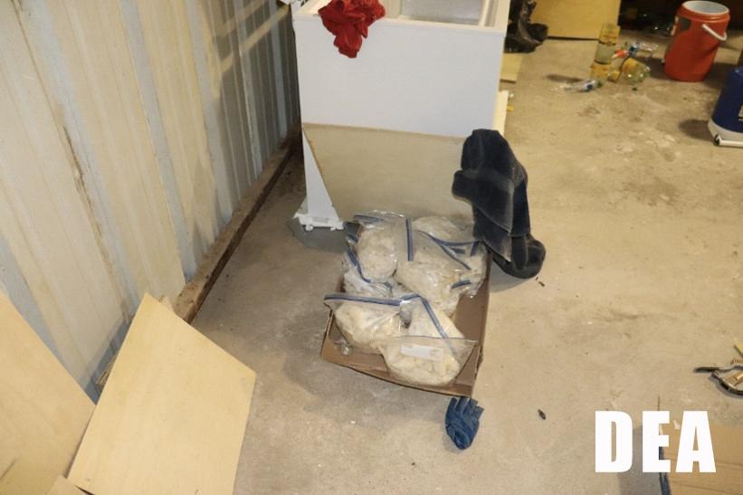 The above photo was included in Ignacio Manzo Cardenas’s filed Factual Resume and shows some of the methamphetamine agents seized in the investigation of this case.