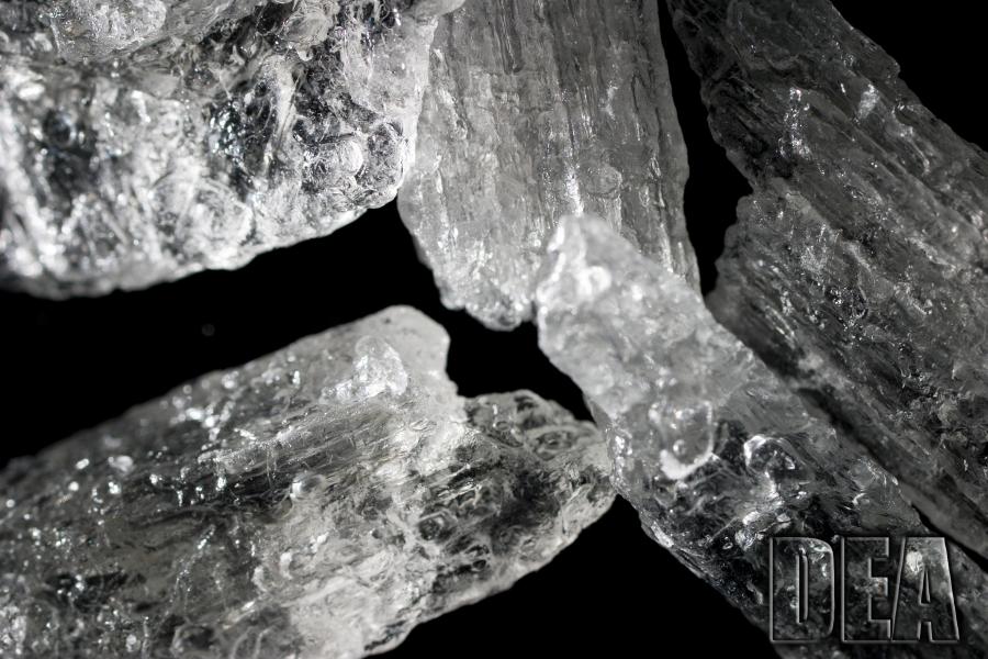 Photo of crystal methamphetamine