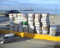 38 bales containing 1,068 kilograms of cocaine