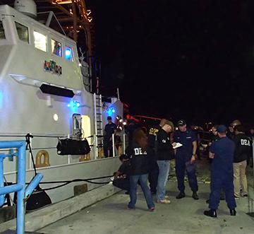 PRPD Maritime Unit intercepted the "Eduardoño" vessel discovering 54 bales containing cocaine.
