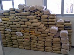 DEA and the USCG seized 1,729 pounds of marijuana.