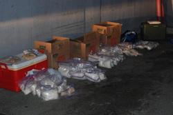 Methamphetamine seized in Anaheim.