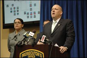 SAC Crowell and Prosecutor Camelia M. Valdes, Passaic County Prosecutor’s Office.
