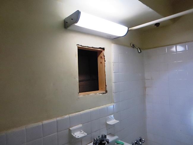 A “trap” or hidden compartment discovered