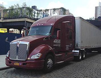 Truck used to transport heroin from California to New York.