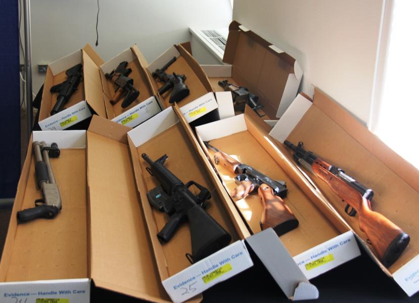 Seized Weapons