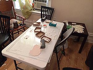 Heroin found at the scene of a Heroin Mill.