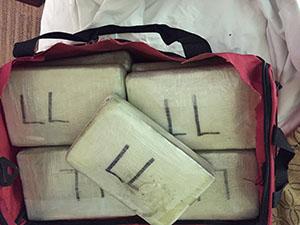31 Kilograms of heroin seized in a New Jersey hotel room on February 1, 2016.