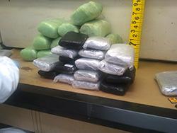 Methamphetamine and Heroin Seized