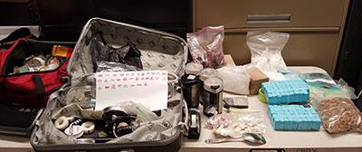 DEA, SNC and NYPD seized heroin/fentanyl and paraphernalia from apartment across from Public School 115 in Manhattan.
