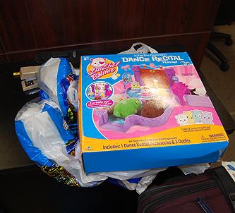 “Lite Brite” Toy in Box utilized to smuggle three kilograms of cocaine through Philadelphia International Airport.