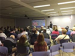 Special Agent Patrick Trainor speaking about the effects of heroin on the body.  