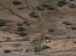 San Miguel Gate on the Tohono O' Odham Indian Reservation. 