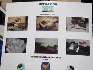 Poster displayed at Operation OG Style press conference.