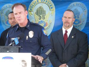 Phoenix Police Department Acting Chief Joseph Yahner and Acting SAC Coleman.