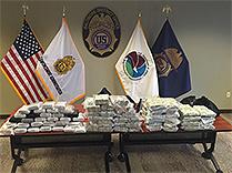 31 kilograms of cocaine and $2.4 million seized by DEA Baltimore.