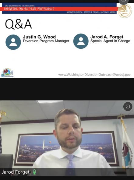 Jarod Forget speaking