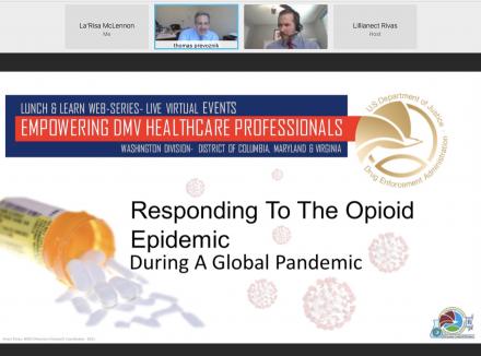 screen shot of virtual participants