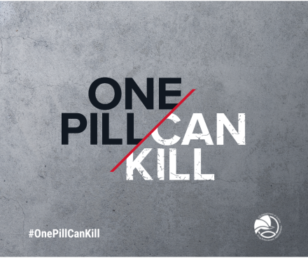 One Pill Can Kill - Share on Facebook