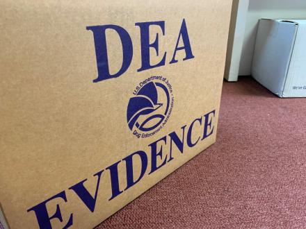 DEA Evidence Box