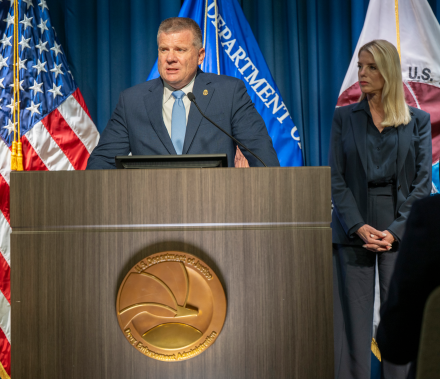 Murphy and Bondi at Press Conference