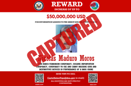 Maduro- Captured
