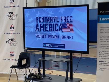 DEA visiting local school