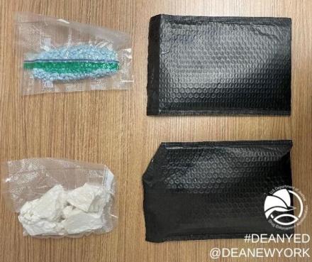 524 counterfeit oxycodone pills containing fentanyl and 247.8 grams of cocaine seized by the investigation