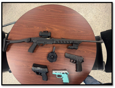 Firearms RUTHERFORD sold on December 18, 2025