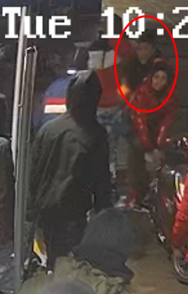 OLIVENCIA firing his firearm into the crowd